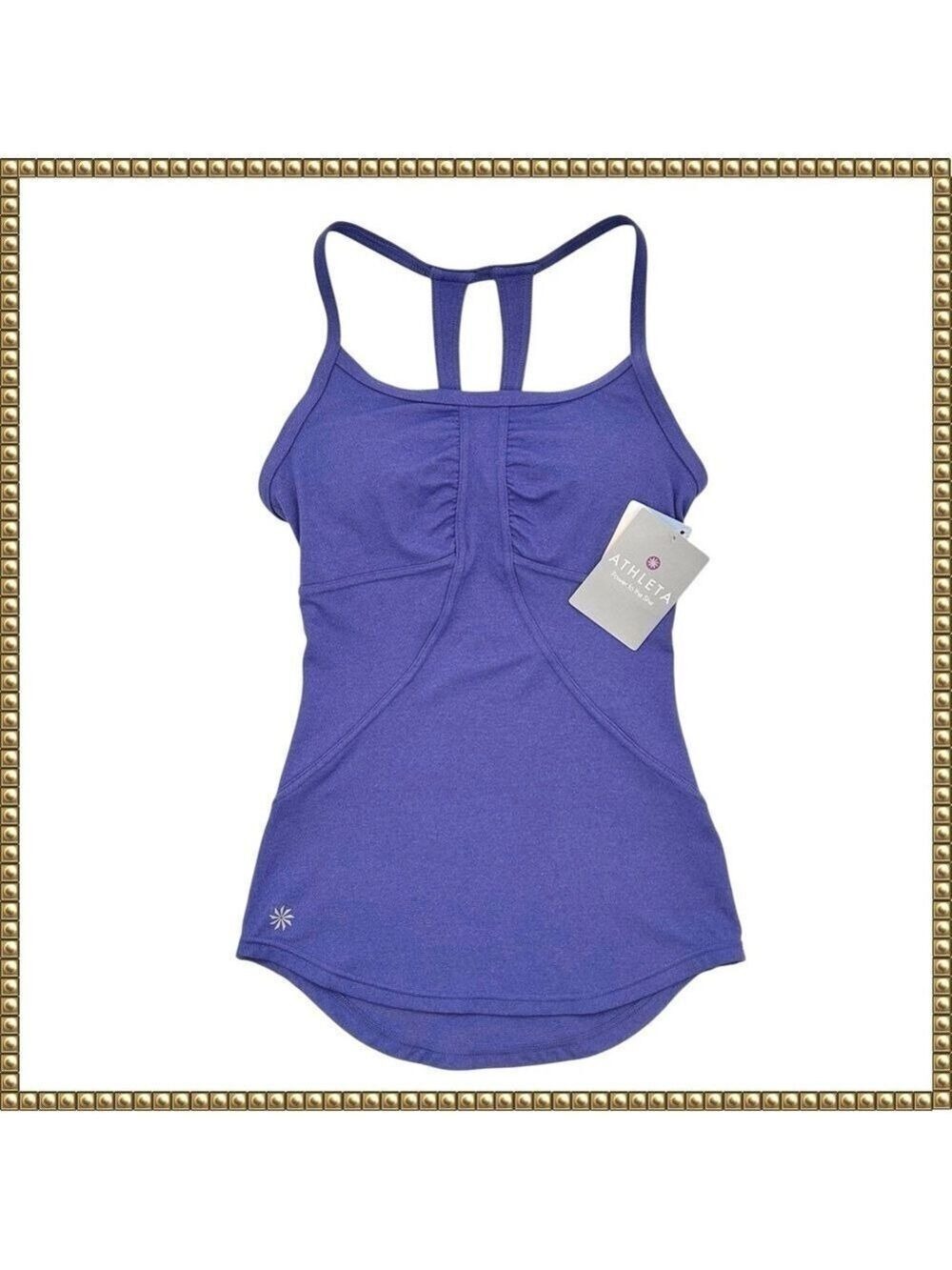 Athleta Tank Top Purple Blue Extra Extra Small